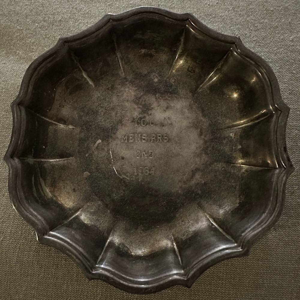 Antique Silver Tray